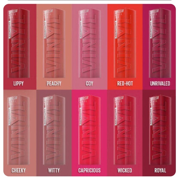 Maybelline Superstay Vinyl Ink 16Hr Liquid Lipstick- 15 Peachy - Picture 4 of 4